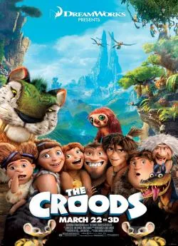 poster film Les Croods