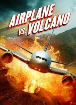 poster Airplane vs Volcano