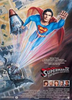 poster film Superman IV