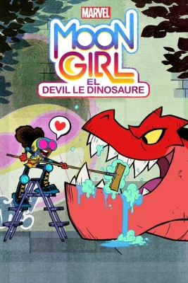 poster Marvel Moon Girl et Devil le Dinosaure - Saison 1