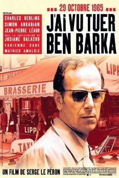 poster film J'ai vu tuer Ben Barka