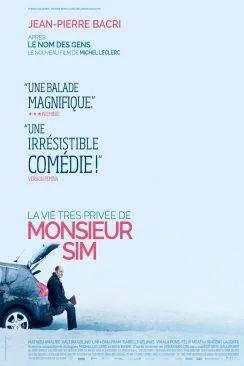 poster film La Vie très privée de Monsieur Sim