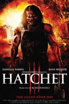 poster film Butcher 3 (Hatchet III)