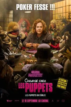 poster film Carnage chez les Puppets (The Happytime Murders)