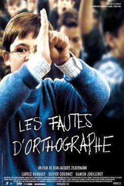 poster film Les Fautes d'orthographe