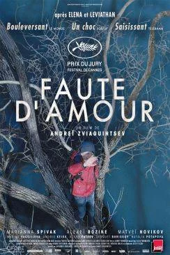 poster film Faute d'amour