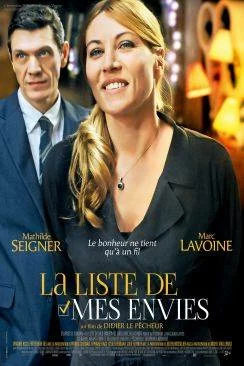 poster film La Liste de mes envies