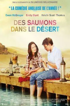 poster film Des saumons dans le désert (Salmon Fishing in the Yemen)