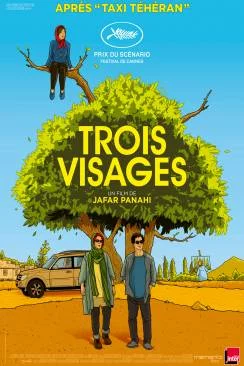 poster film Trois visages (Se rokh)