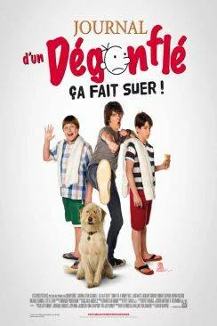 poster film Journal d'un Dégonflé : ça fait suer ! (Diary of a Wimpy Kid: Dog Days)