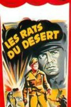 poster film Les Rats du désert (The Desert Rats)