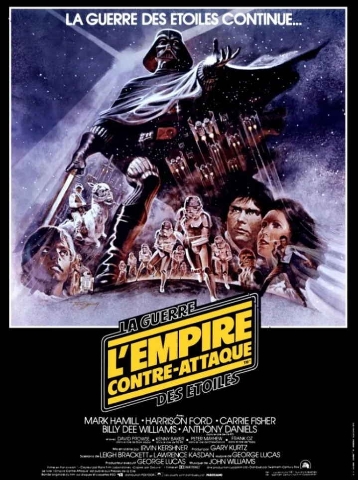 poster film Star Wars  : Episode V - L'Empire contre-attaque