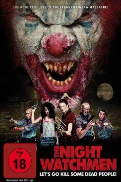 poster film La Nuit des clowns tueurs (The Night Watchmen)