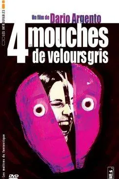 poster film Quatre mouches de velours gris (4 Mosche di Velluto Grigio)