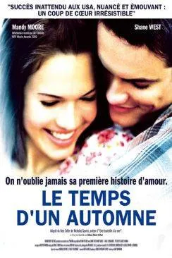 poster film Le Temps d'un automne (A Walk to Remember)