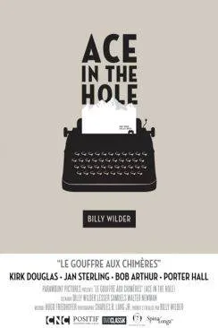 poster film Le Gouffre aux chimères (Ace in the Hole)