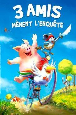 poster film 3 amis maprèsnent l'enquête (Mullewapp - Das groàŸe Kinoabenteuer der Freunde)