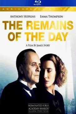 poster film Les Vestiges du jour (The Remains of the Day)