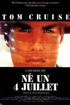 poster film Né un 4 juillet (Born on the Fourth of July)