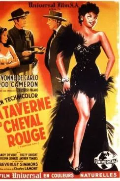 poster film La Taverne du cheval rouge (Frontier Gal)