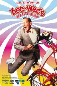 poster film Pee Wee Big Adventure (Pee-wee's Big Adventure)