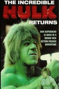 poster film Le Retour de l'incroyable Hulk (The Incredible Hulk Returns)