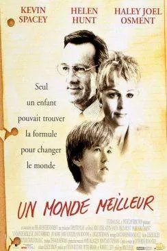 poster film Un Monde meilleur (Pay it Forward)