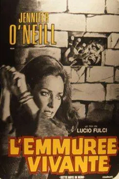 poster film L'Emmurée vivante (Sette note in nero)