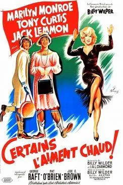 poster film Certains l'aiment chaud (Some Like It Hot)