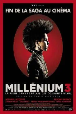 poster film Millénium 3 - La Reine dans le palais des courants d'air (Luftslottet som sprà¤ngdes)