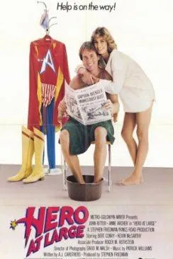 poster film Captain Avenger (Hero at Large)