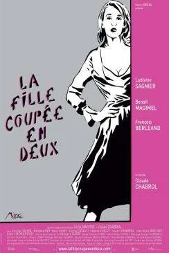 poster film La fille coupée en deux