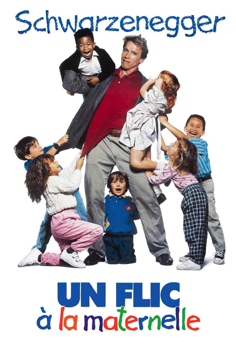 poster film Un flic à  la maternelle (Kindergarten Cop)