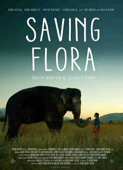 poster film Sauvez Flora l'éléphant