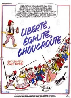 poster film Liberté, égalité, choucroute