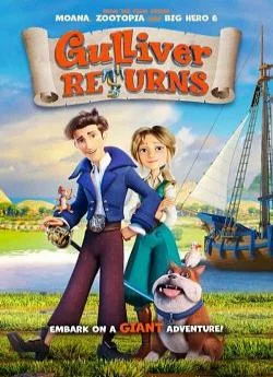 poster film Les Nouvelles Aventures de Gulliver