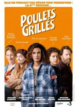 poster film Poulets grillés