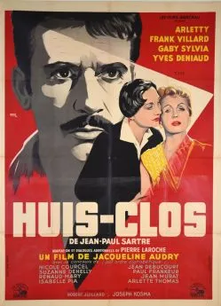 poster film Huis-clos