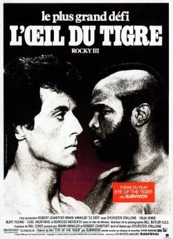 poster film Rocky III: l'oeil du tigre (1982)