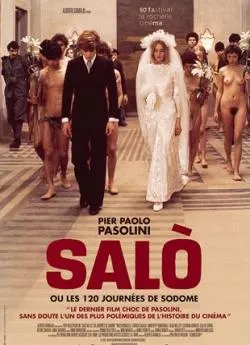 poster film Salo ou les 120 journées de Sodome