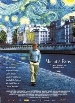 poster film Minuit à  Paris