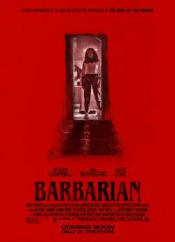 poster film Barbarian (2022)