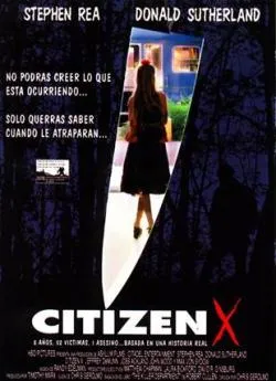 poster film Le Citoyen X