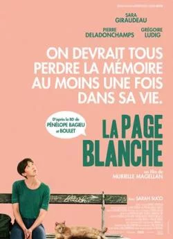 poster film La Page blanche