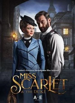 poster film Miss Scarlet, détective privée - Saison 2